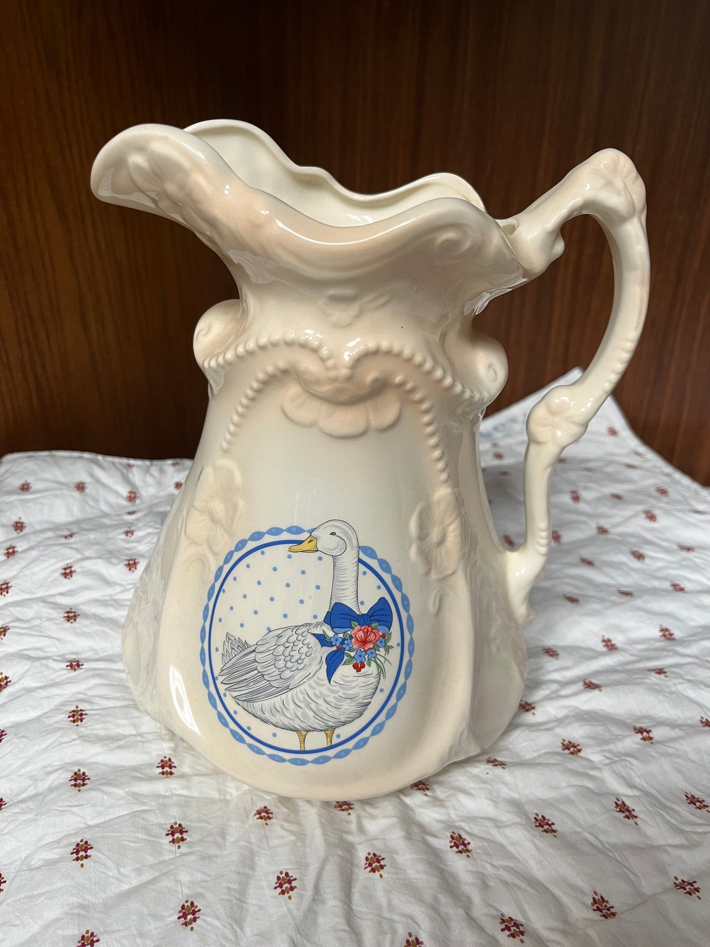 Vintage “Mother Goose” Pitcher