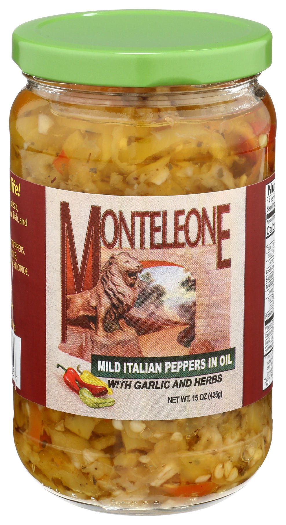 Monteleone Italian Peppers in Oil