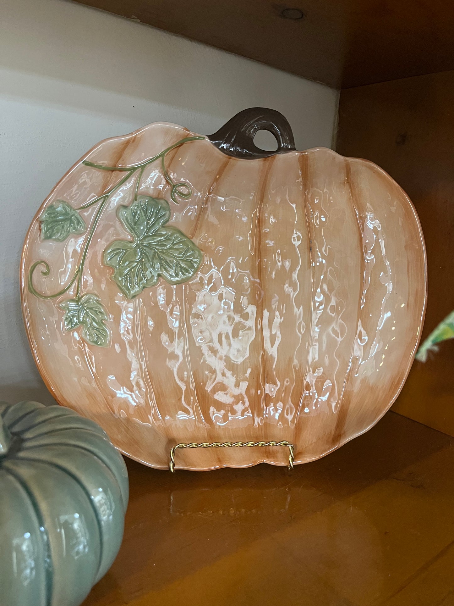 Pumpkin serving platter