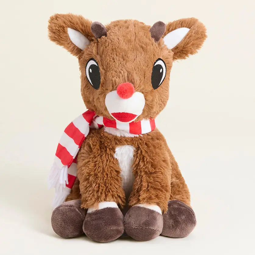 Rudolph with Scarf Warmies Official Licensed Product Christmas