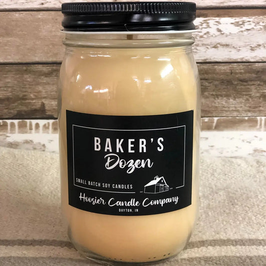 16oz Soy candle Baker’s Dozen