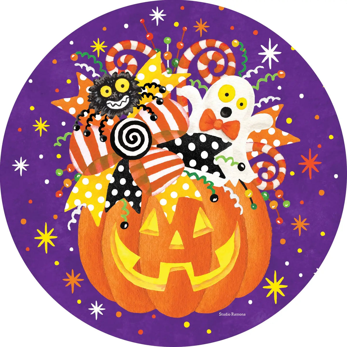 Accent Magnet-Jack O Lantern