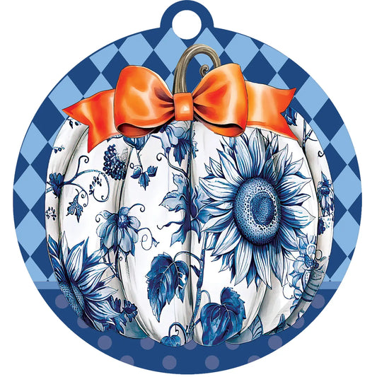 Lg Ha-Chinoiserie Pumpkin