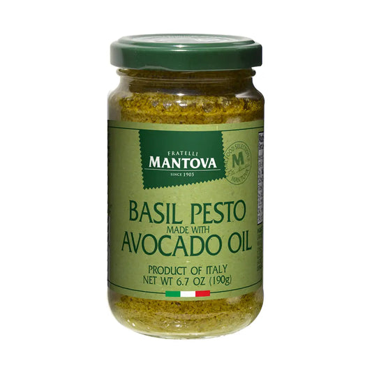 Mantova Basil Pesto with Avocado Oil