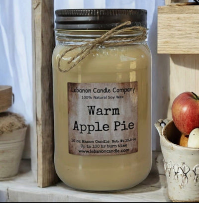 Warm Apple Pie Candle 16oz